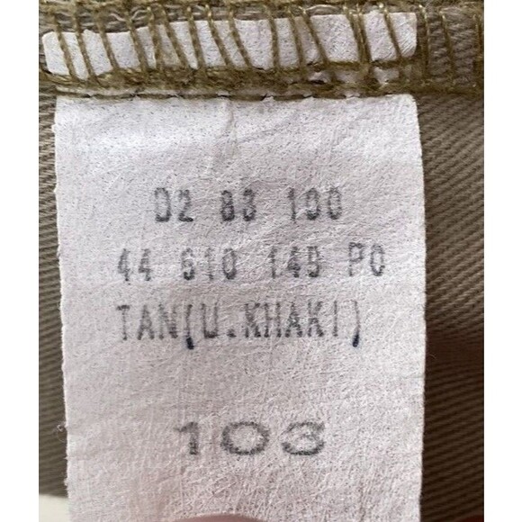 Polo Ralph Lauren Pants Men's 33x30 Khaki Tan Chino Hampton Relaxed Fit Pleated - Picture 10 of 16